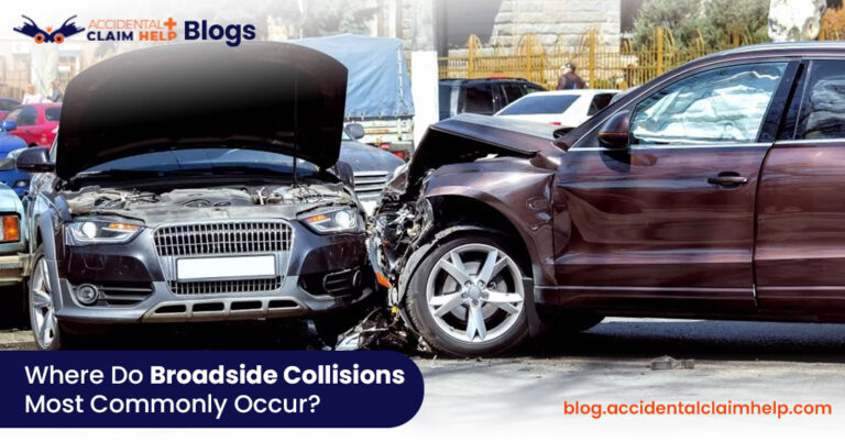 Where Do Broadside Collisions Most Commonly Occur?