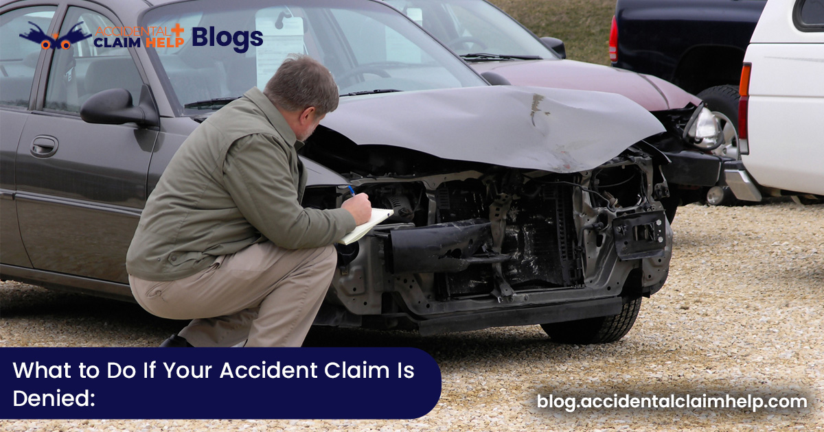 What to Do If Your Accident Claim Is Denied: