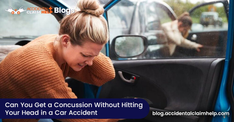 Can You Get a Concussion Without Hitting Your Head in a Car Accident?