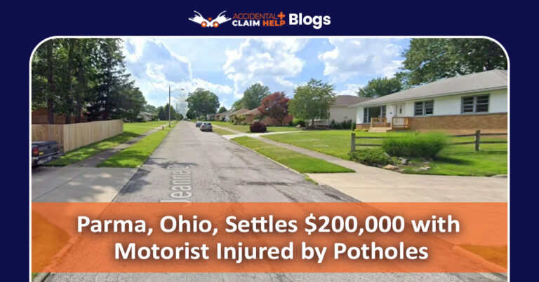 Parma, Ohio, Settles $200,000 with Motorist Injured by Potholes