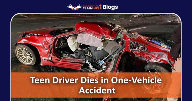 Teen Driver Dies in One-Vehicle Accident