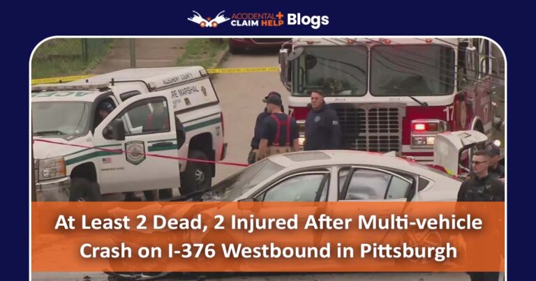 At Least 2 Dead, 2 Injured After Multi-vehicle Crash on I-376 Westbound in Pittsburgh