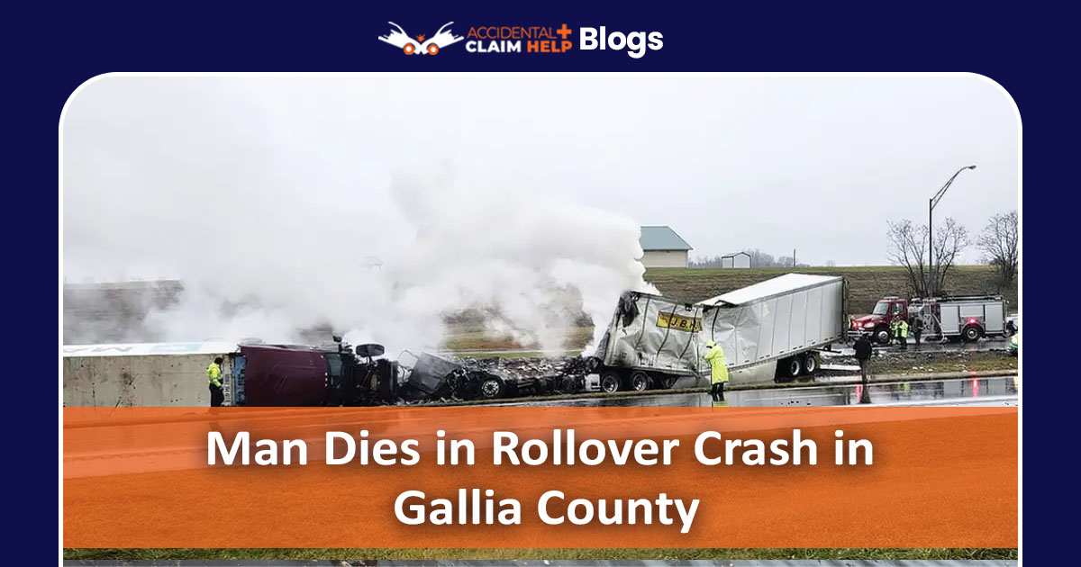 Man Dies in Rollover Crash in Gallia County