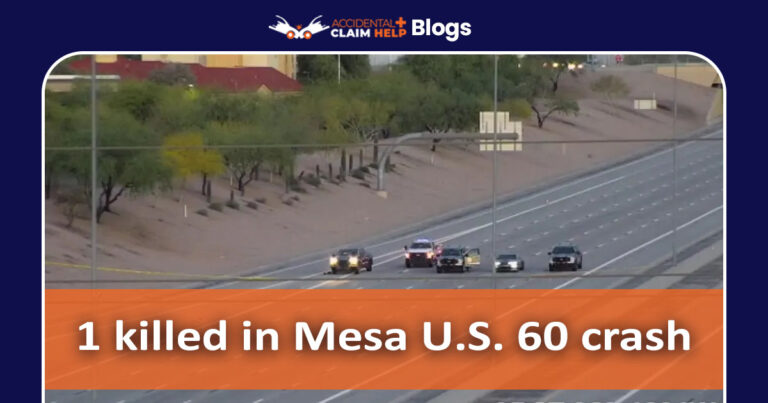 1 killed in Mesa U.S. 60 crash