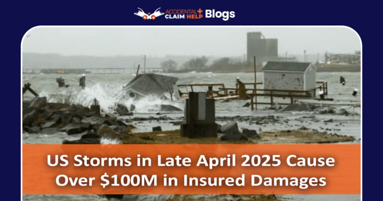 US Storms in Late April 2025 Cause Over $100M in Insured Damages