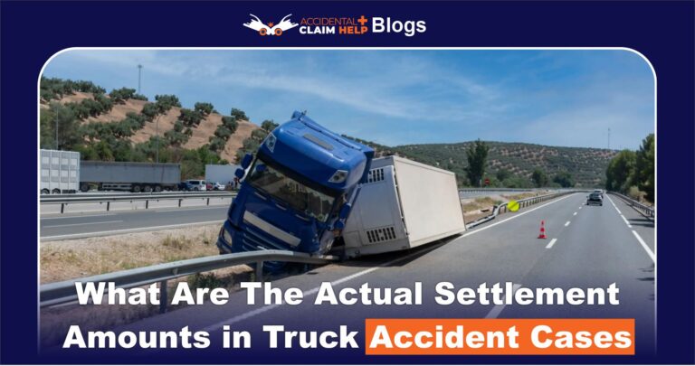 actual settlement amounts truck accidents