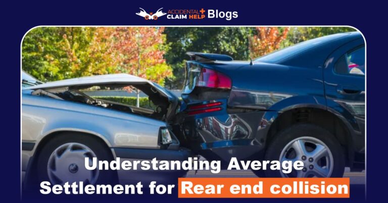 Understanding Average Settlement for Rear end collision