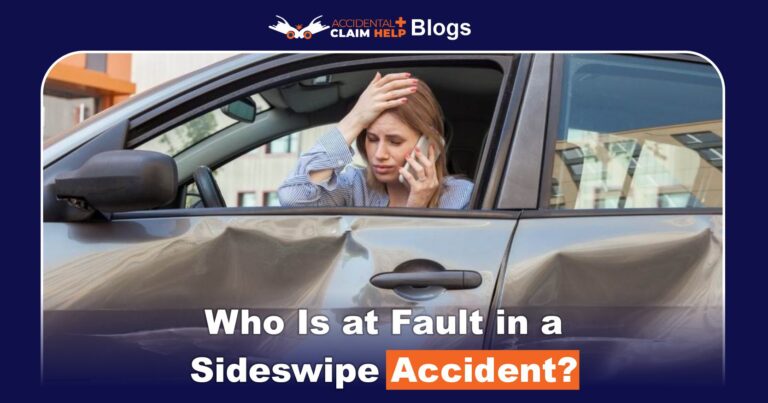 Who Is at Fault in a Sideswipe Accident