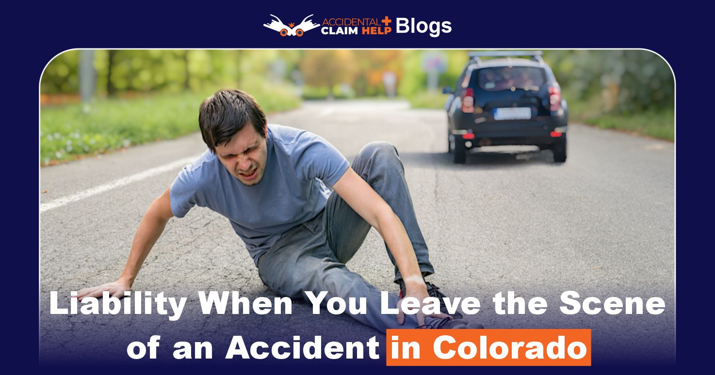 liability leave scene of accident colorado