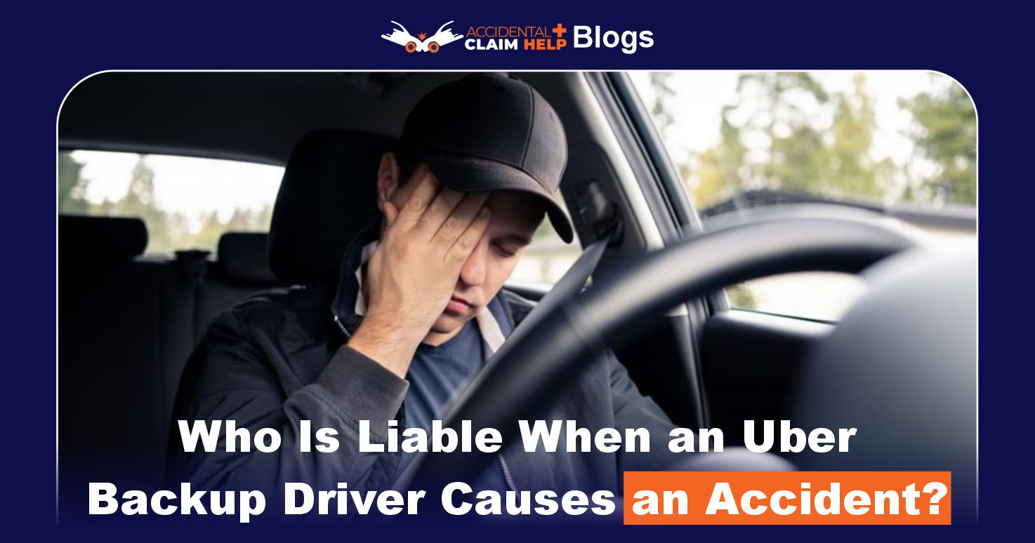 uber backup driver liability causes accident