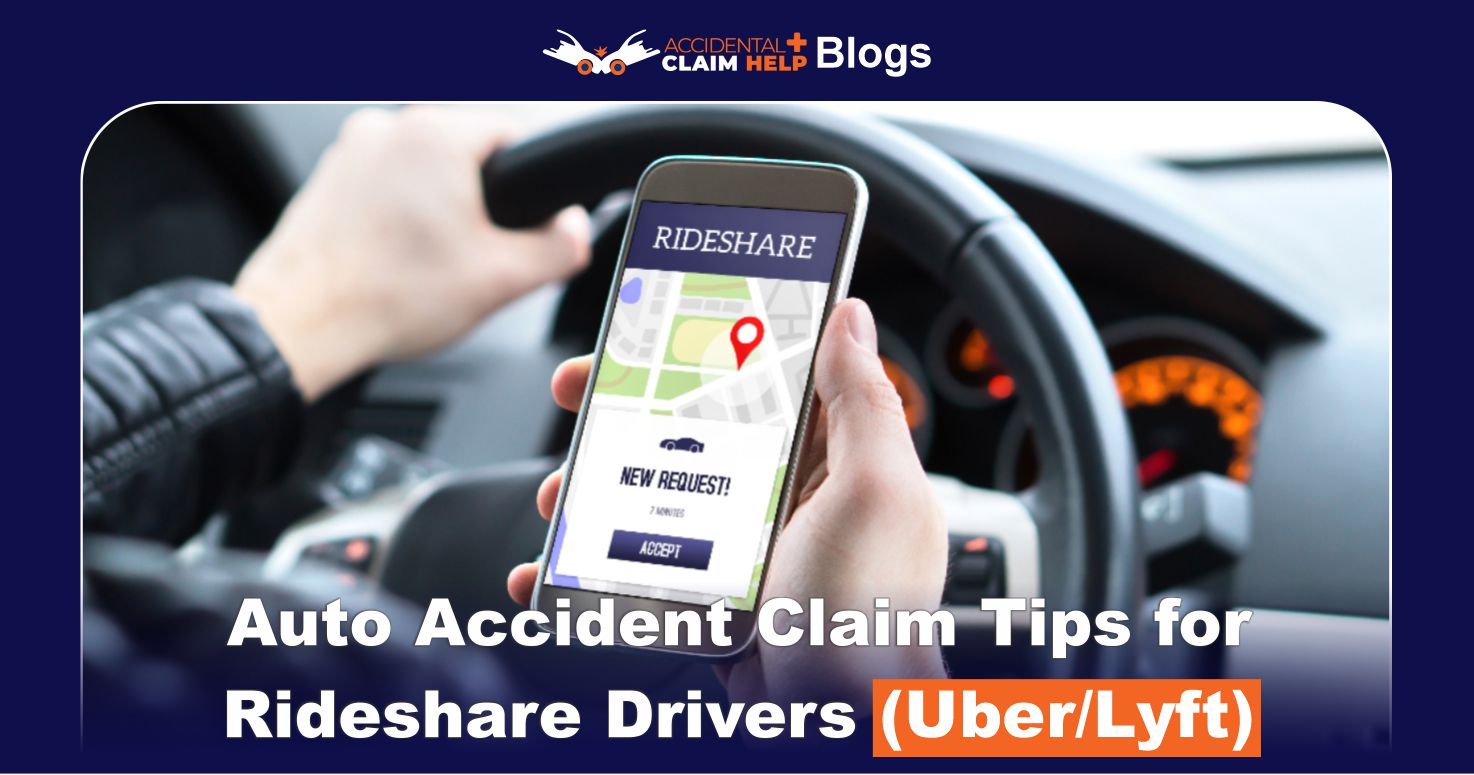 Auto Accident Claim Tips for Rideshare Drivers (Uber/Lyft)